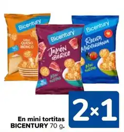 Carrefour BICENTURY En mini tortitas oferta