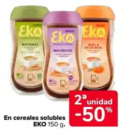 Carrefour EKO En cereales solubles oferta