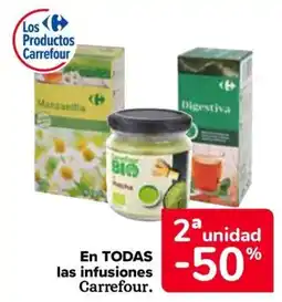 Carrefour En todas las infusiones carrefour. oferta