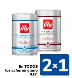 Carrefour ILLY En todos los cafés en grano oferta