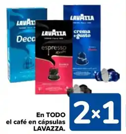 Carrefour LAVAZZA En todo el café en cápsulas oferta