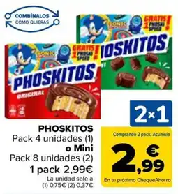 Carrefour PHOSKITOS o Mini oferta