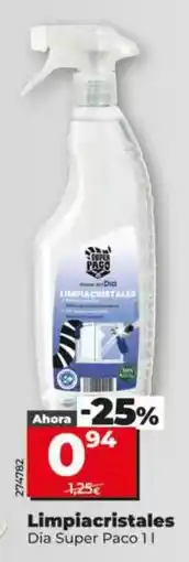 Dia Dia super paco - limpiacristales oferta