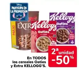 Carrefour KELLOGG'S En todos los cereales oaties y extra oferta