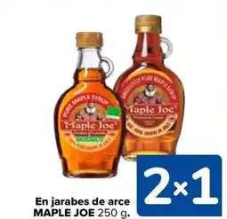 Carrefour MAPLE JOE En jarabes de arce oferta