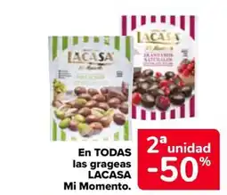 Carrefour LACASA En todas las grageas mi momento. oferta