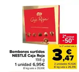Carrefour NESTLÉ Bombones surtidos Caja Roja oferta