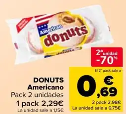 Carrefour DONUTS Americano oferta