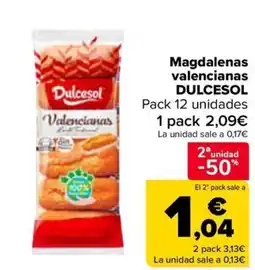 Carrefour DULCESOL Dulcesol Valencianas oferta
