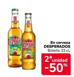 Carrefour DESPERADOS En cerveza oferta