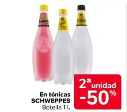 Carrefour SCHWEPPES En tónicas oferta