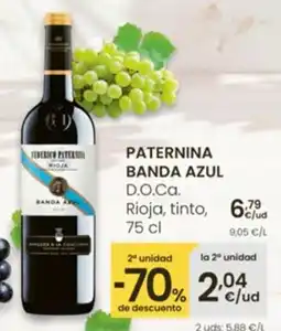 Eroski PATERNINA BANDA AZUL D.O.Ca. Rioja tinto oferta