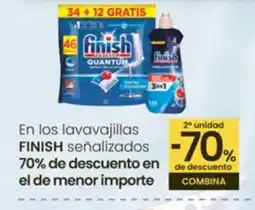 Eroski FINISH En los lavavajillas oferta