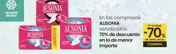 Eroski AUSONIA En las compresas oferta