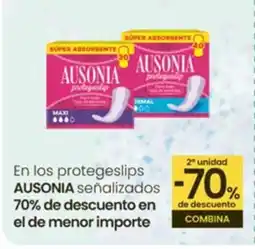 Eroski AUSONIA En los protegeslips oferta