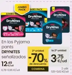 Eroski DRYNITES En los Pyjama pants oferta