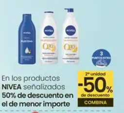 Eroski NIVEA En los productos oferta