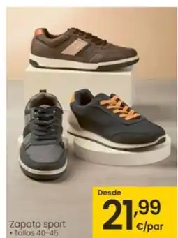 Eroski Zapato sport oferta