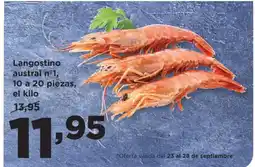 Alimerka Langostino austral nº1 oferta