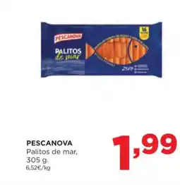 Alimerka PESCANOVA Palitos de mar oferta