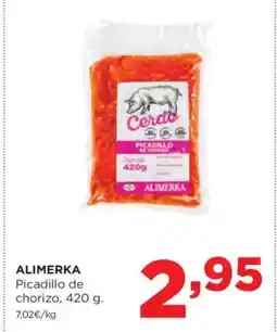 Alimerka ALIMERKA Picadillo de chorizo oferta