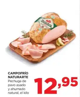 Alimerka CAMPOFRÍO NATURARTE Pechuga de pavo asado y ahumado natural oferta