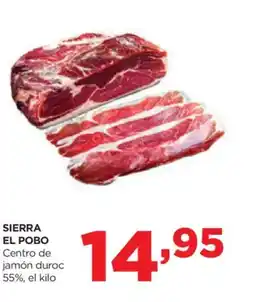 Alimerka SIERRA EL POBO Centro de jamón duroc oferta