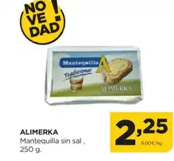Alimerka ALIMERKA Mantequilla sin sal oferta