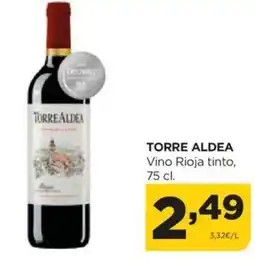 Alimerka TORRE ALDEA Vino Rioja tinto oferta