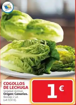 Alcampo Cogollos de lechuga oferta