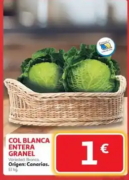 Alcampo Col blanca entera granel oferta