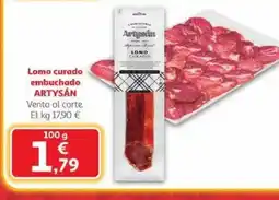 Alcampo ARTYSÁN Lomo curado embuchado oferta