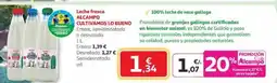 Alcampo Leche fresca oferta