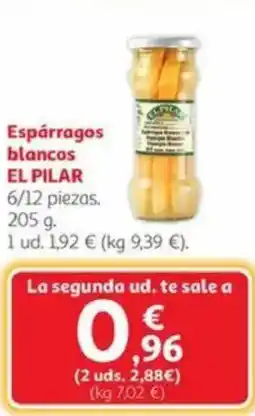 Alcampo EL PILAR Espárragos blancos oferta