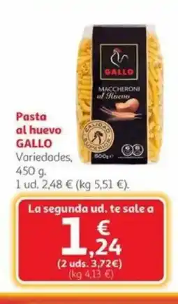 Alcampo GALLO Pasta al huevo oferta