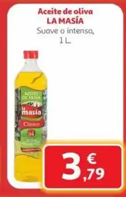 Alcampo LA MASIA Aceite de oliva oferta