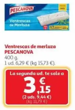 Alcampo PESCANOVA Ventrescas de Merluza oferta