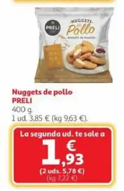 Alcampo PRELI Nuggets de pollo oferta