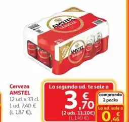 Alcampo AMSTEL Cerveza oferta