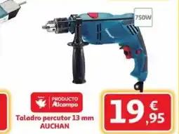 Alcampo AUCHAN Taladro percutor 13 mm oferta