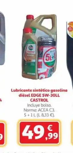 Alcampo Lubricante sintético gasolina oferta