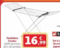 Alcampo Tendedero CondoSet 4 cuchillos oferta