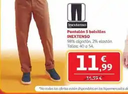 Alcampo Pantalón 5 bolsillos oferta