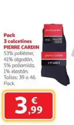 Alcampo PIERRE CARDIN Pack 3 calcetines oferta