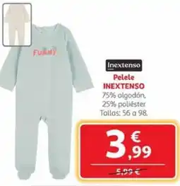 Alcampo INEXTENSO Pelele oferta