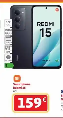 Alcampo Smartphone Redmi 15 u oferta