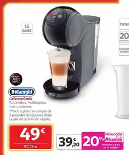 Alcampo DELONGHI Cafetera Genio oferta