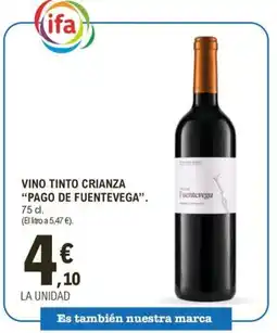 E.Leclerc PAGO DE FUENTEVEGA Vino tinto crianza oferta