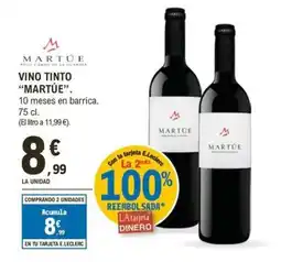 E.Leclerc MARTÚE Vino tinto oferta
