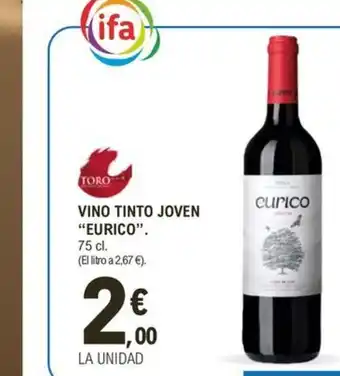 E.Leclerc EURICO Vino tinto joven oferta